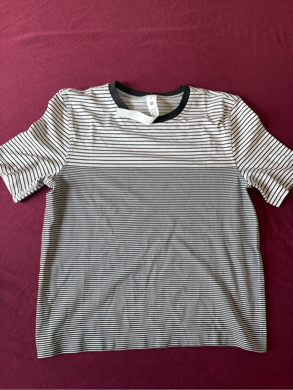 Lululemon striped T-shirt